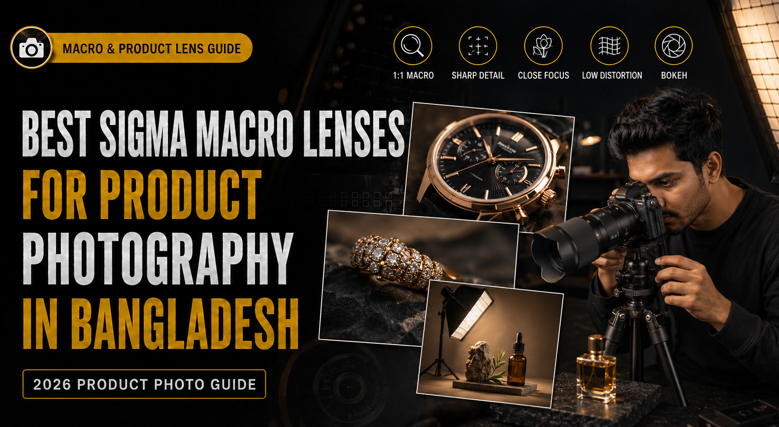 Best Sigma Macro Lenses for Product Photography in Bangladesh