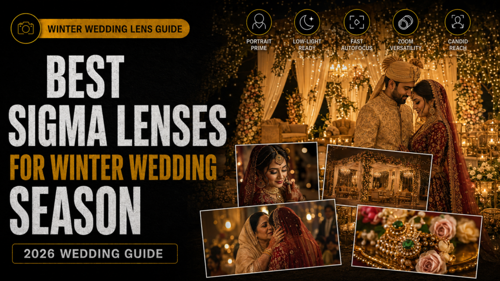 Best Sigma Lenses for Winter Wedding Seasons