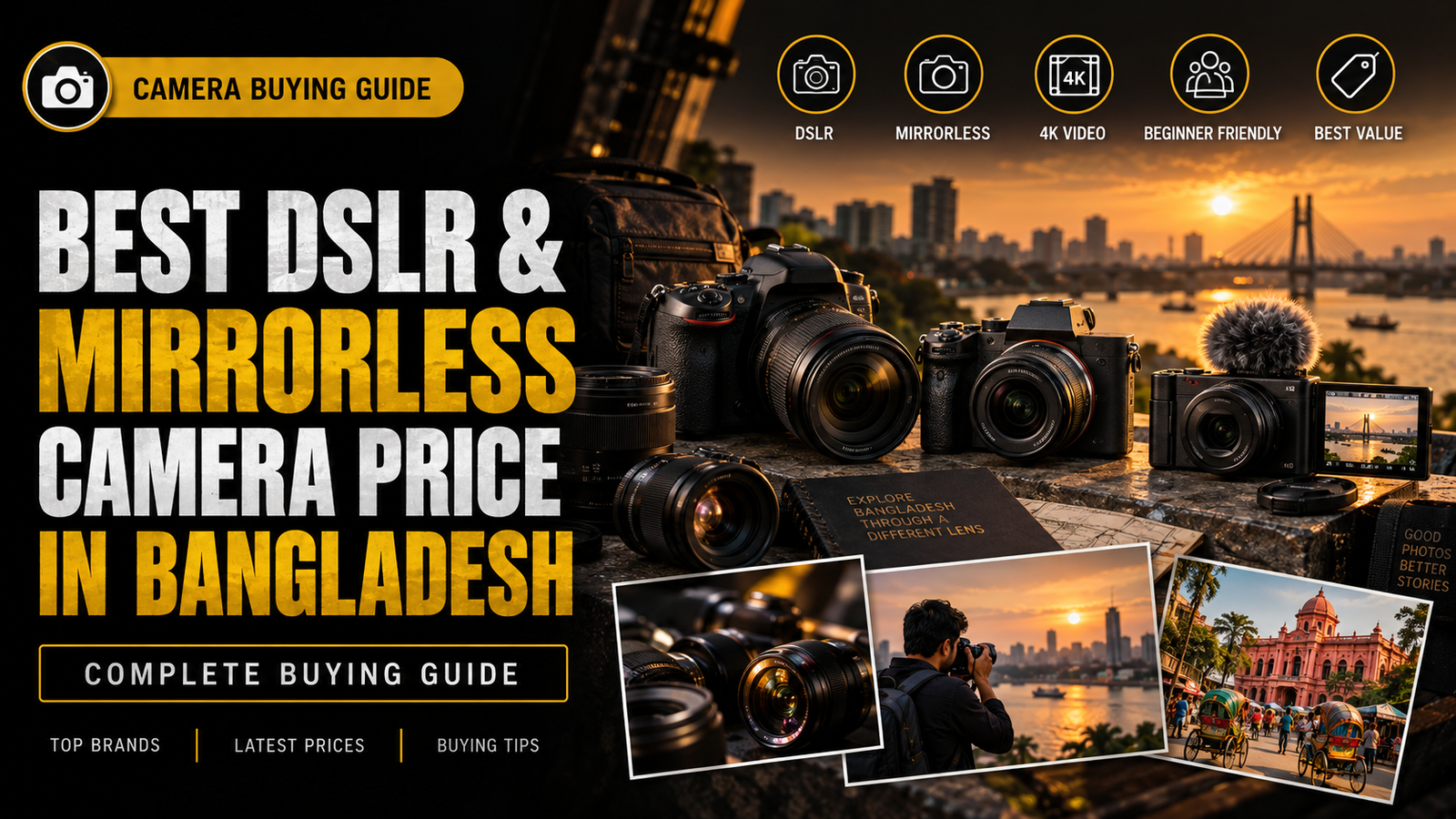 Best DSLR & Mirrorless Camera Price
