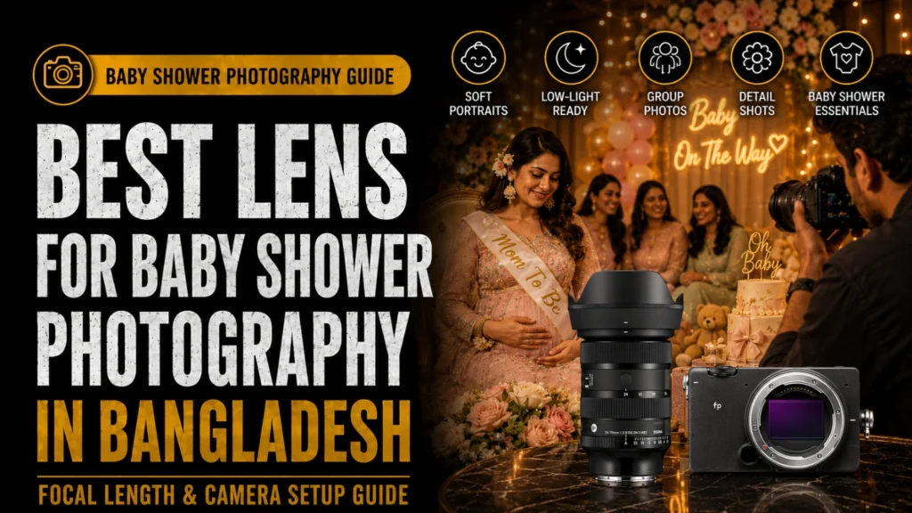 Best Lens for Baby Shower Photography in Bangladesh