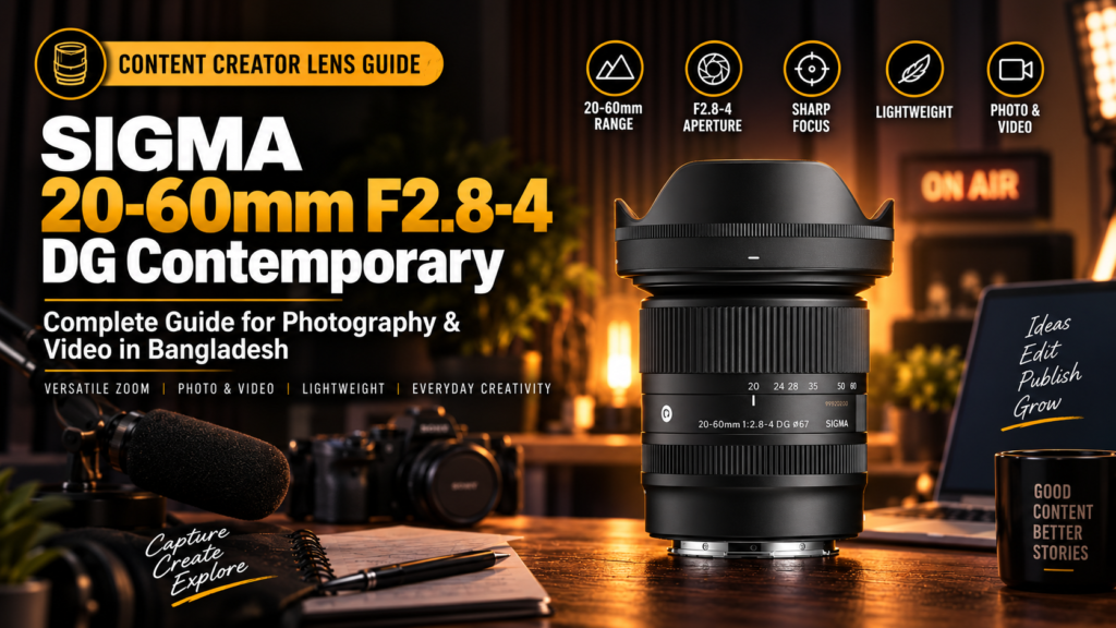 SIGMA 20-60mm F2.8-4 DG Contemporary